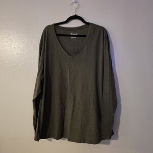 Natural Reflections Dark Green Top